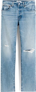 Madewell The Dean Easy Straight Jeans