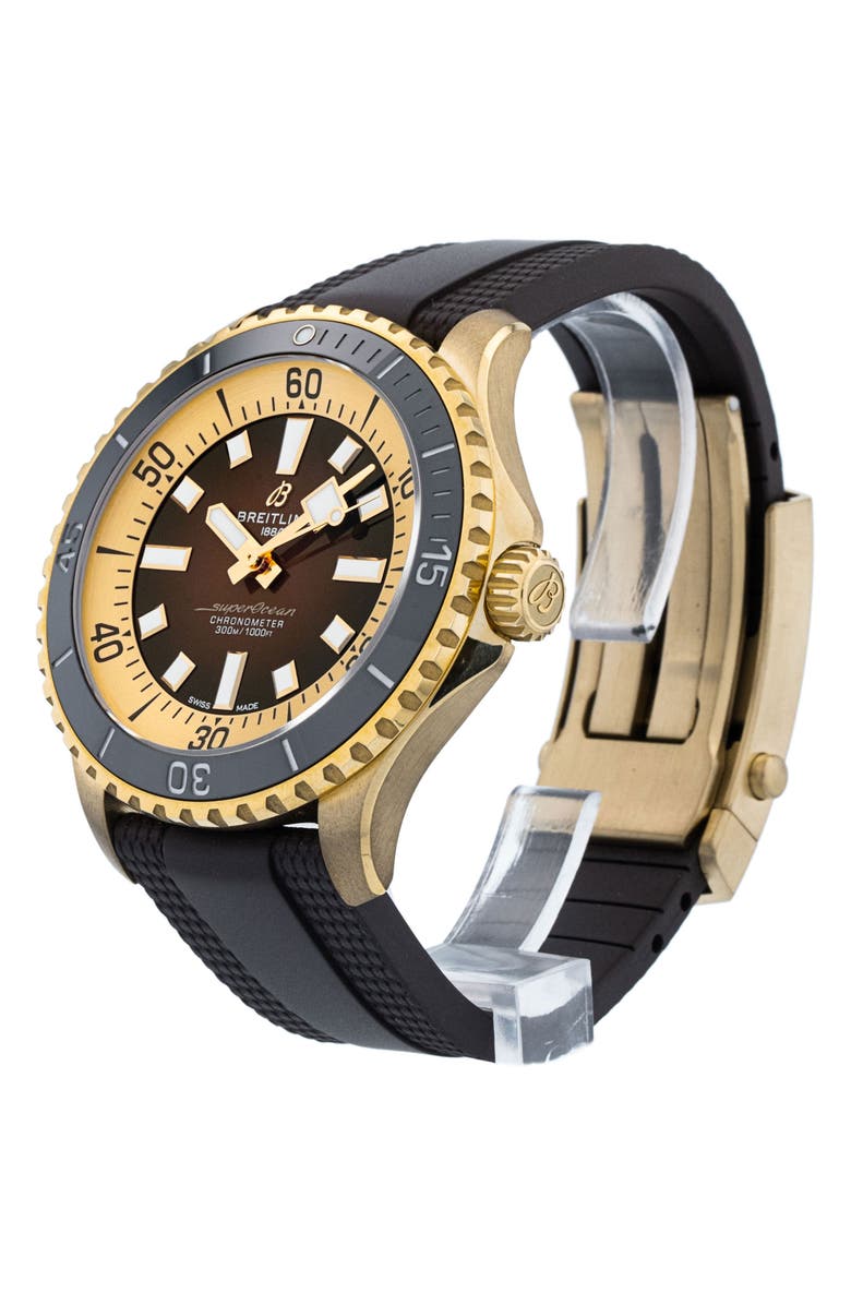 Watchfinder & Co. Breitling Preowned 2024 SuperOcean Automatic Bracelet Watch, 44mm, Alternate, color,