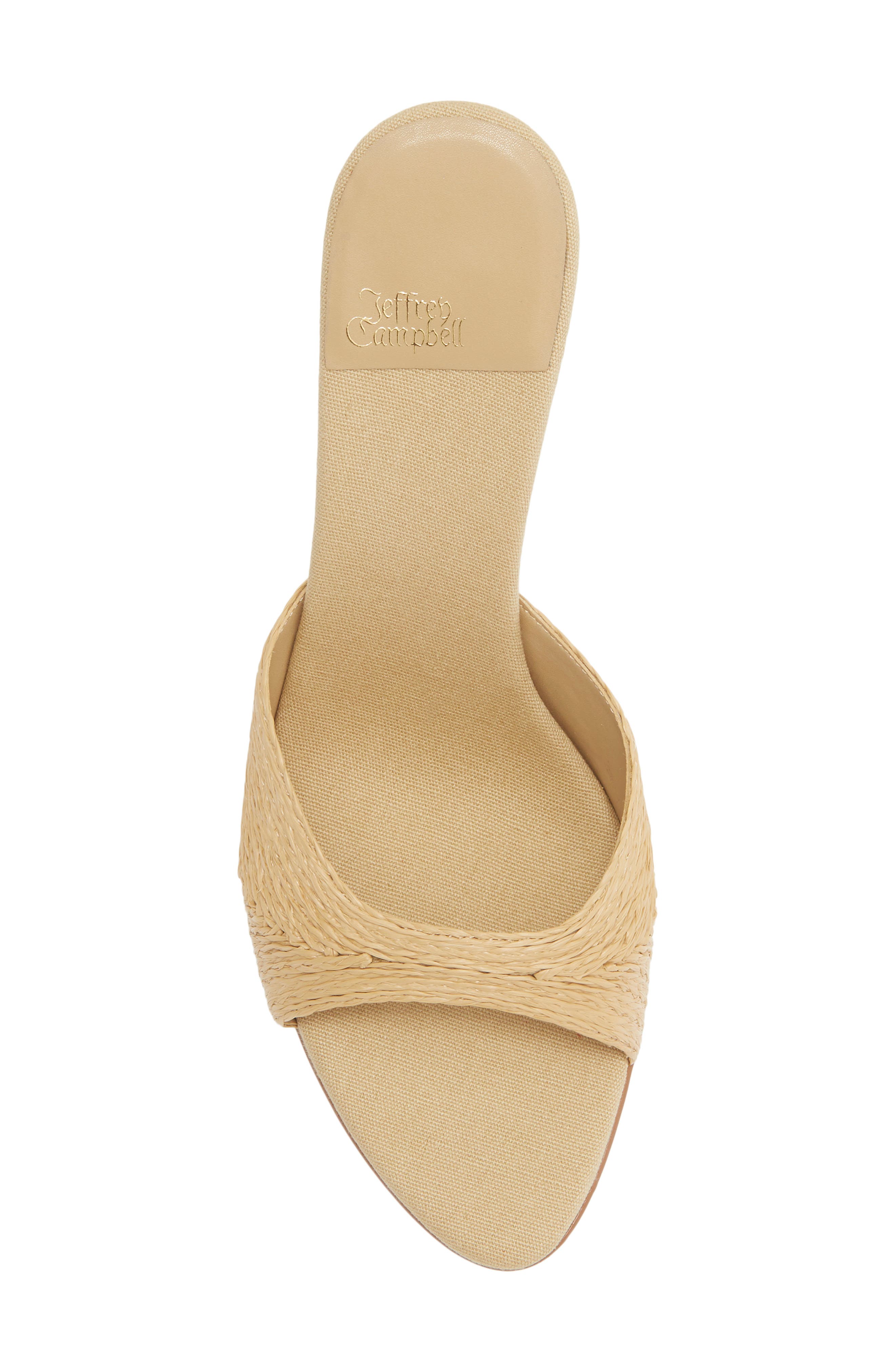 Agent Slide Sandal, Alternate, color, NATURAL RAFFIA