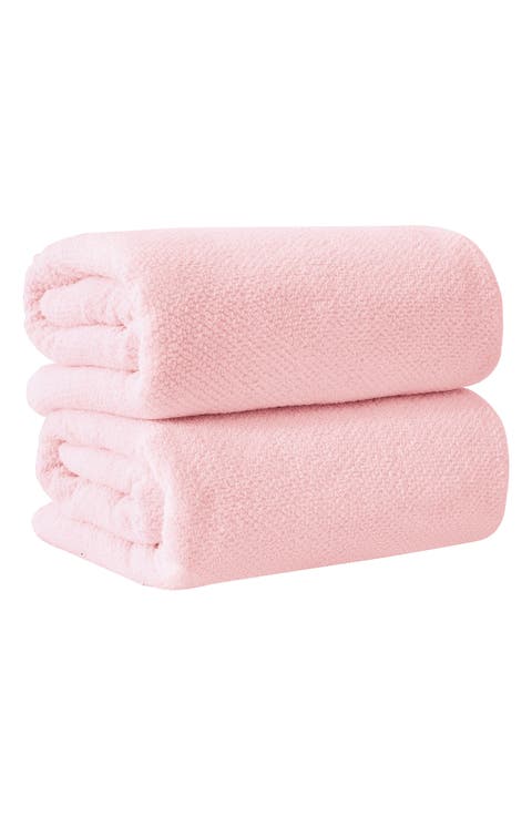 Cotton 2-Pack Oversized Bath Sheet Set