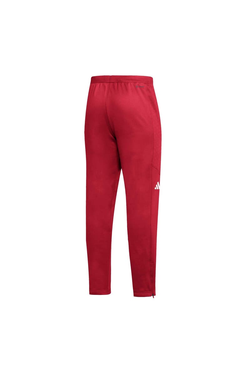 adidas Men's adidas Scarlet Nebraska Huskers 2023 Travel AEROREADY Tapered Pants, Alternate, color, Scarlet