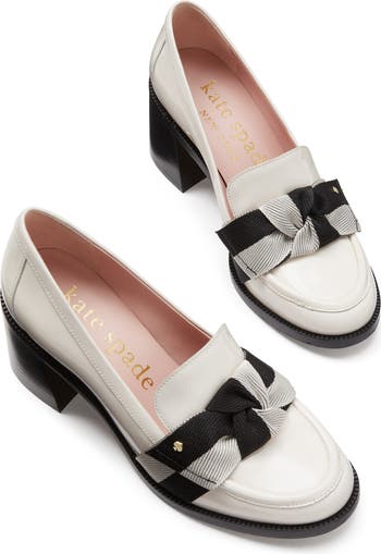 Kate Spade New York leandra block heel loafer (Women