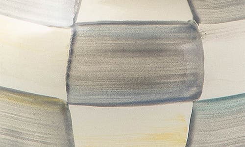 Mackenzie-childs Mackenzie Childs Sterling Check Enameled Steel Vase