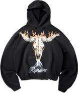 Represent British Cowboys Cotton Graphic Hoodie