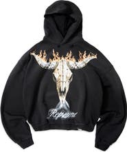 Represent British Cowboys Cotton Graphic Hoodie