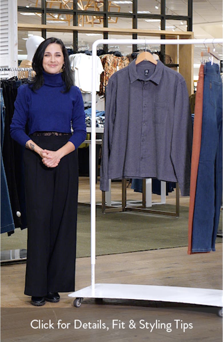 Houndstooth Button-Up Shirt, sales video thumbnail