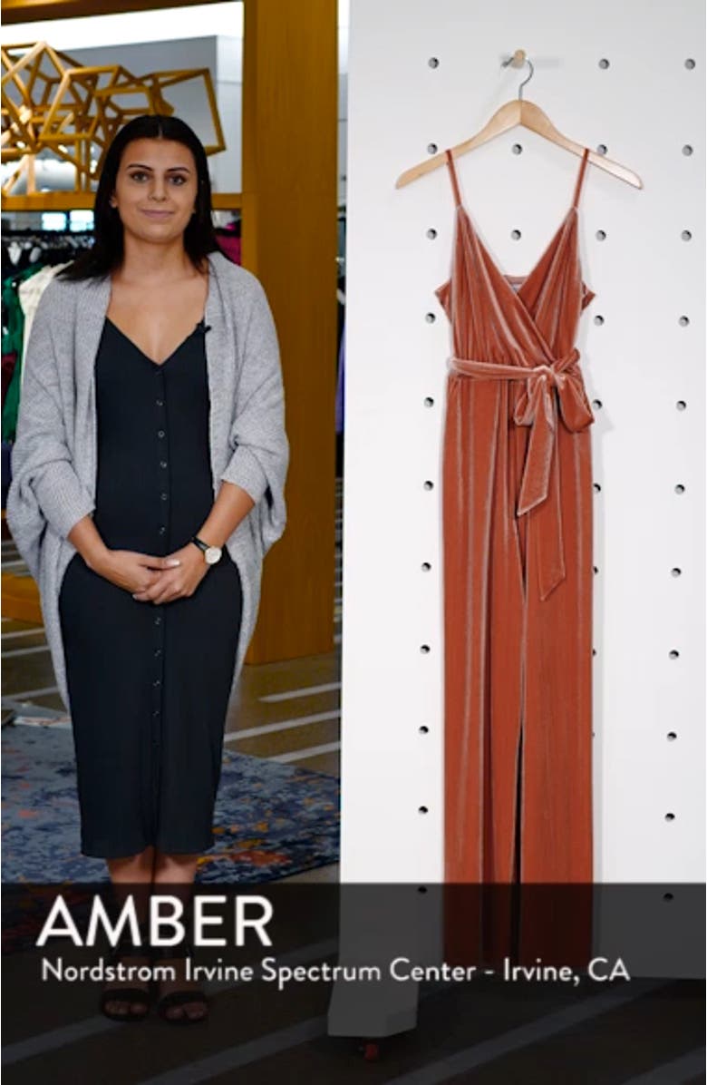 Love Child Velvet Jumpsuit, sales video thumbnail