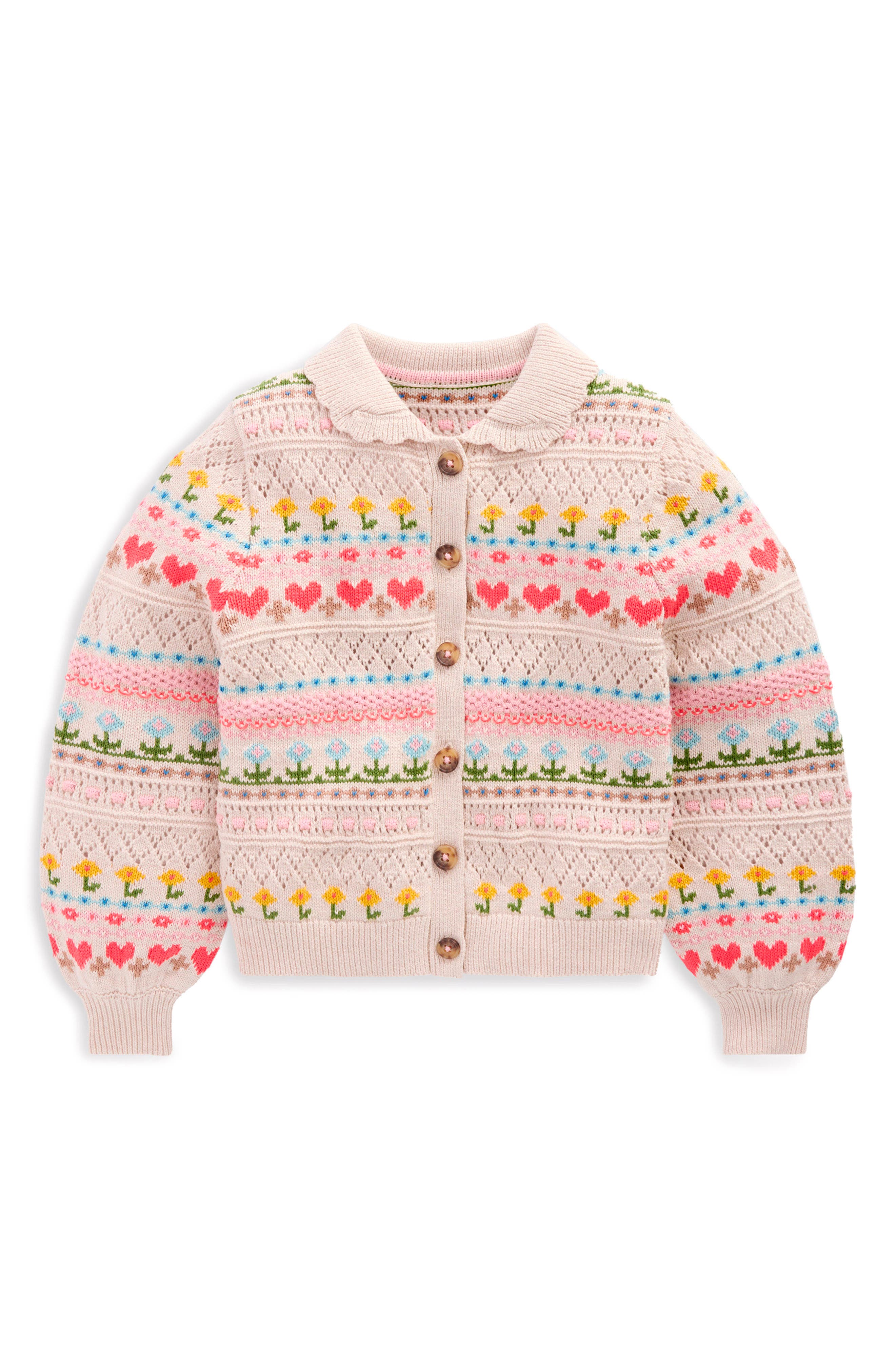 selected OATMEAL FLOWERS FAIR ISLE