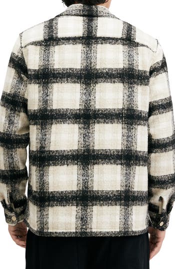 Lapse Plaid Fleece Overshirt