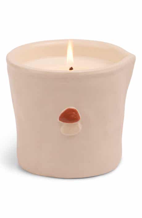 Bistro Wild Mushroom Ceramic Candle