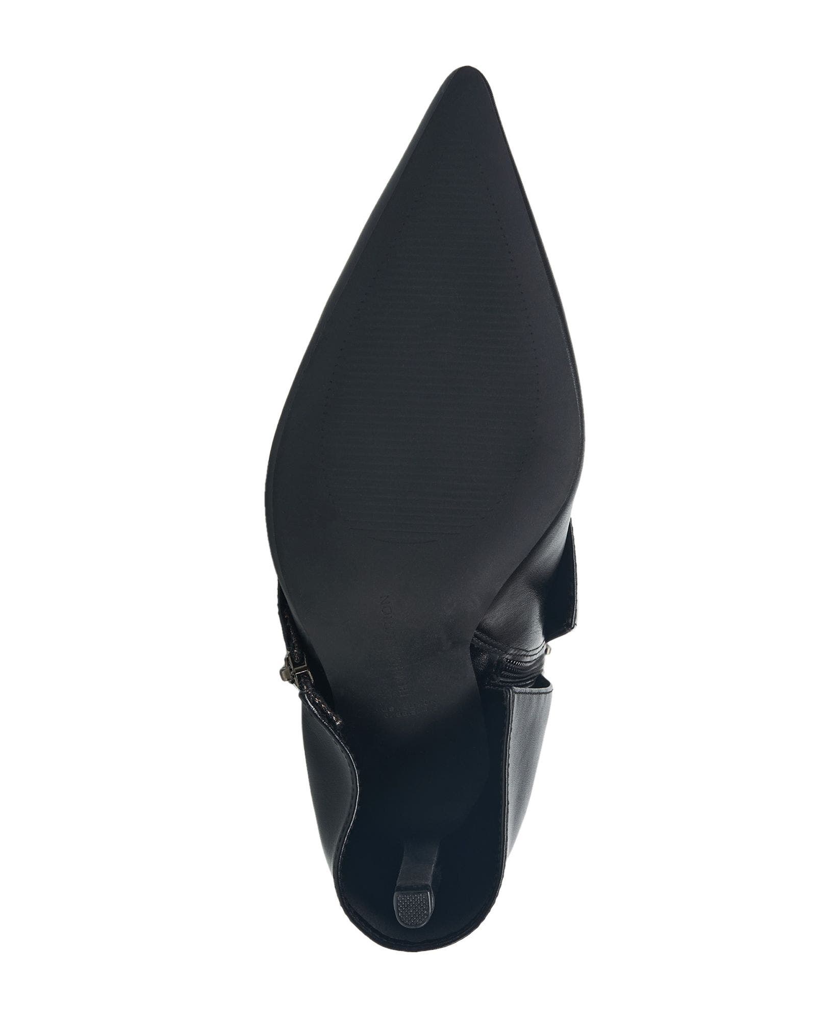 Riled Fold Over Boot, Alternate, color, Black