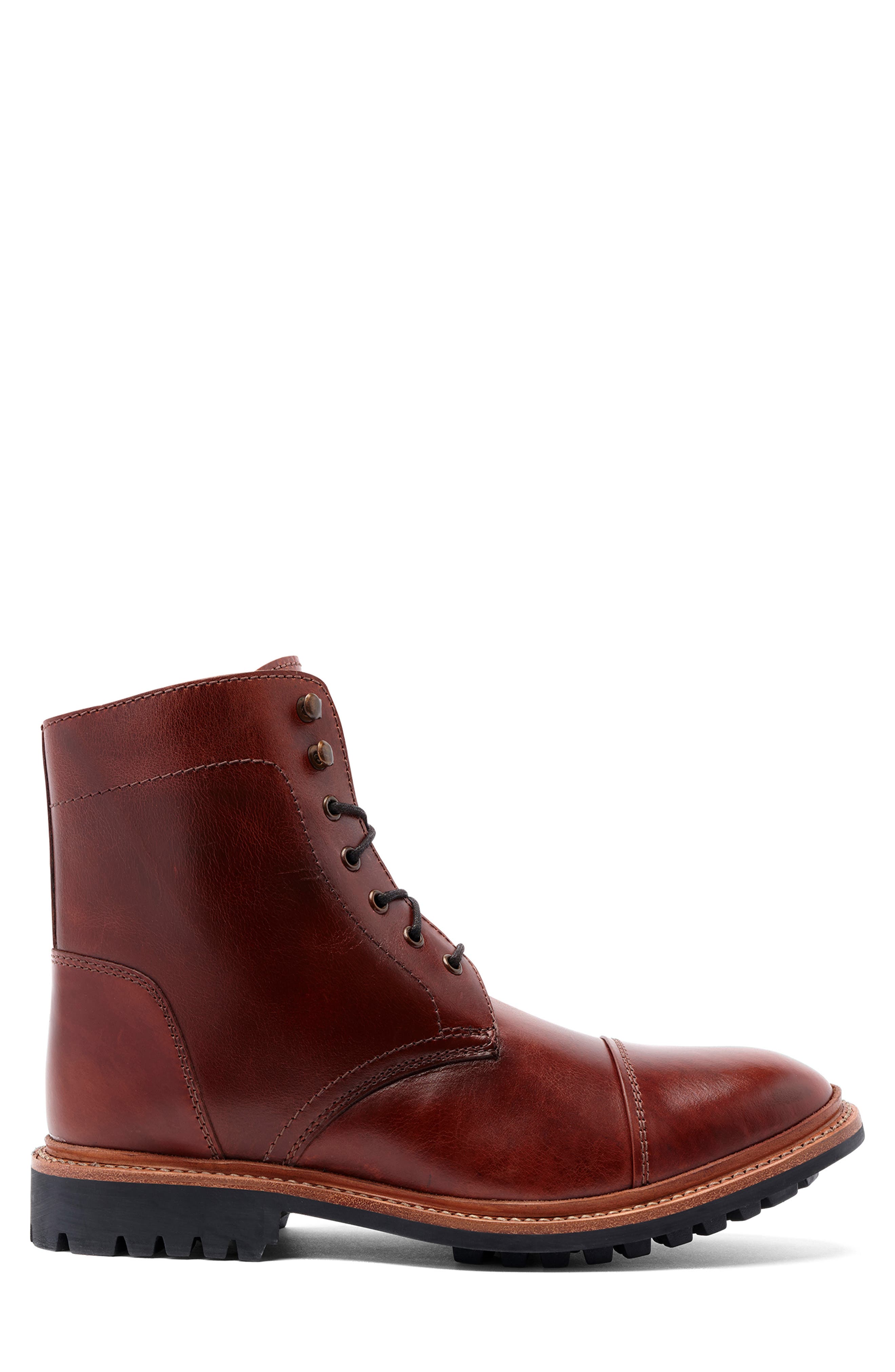Anthony Veer Ranveer Cap Toe Boot, Alternate, color, Copper