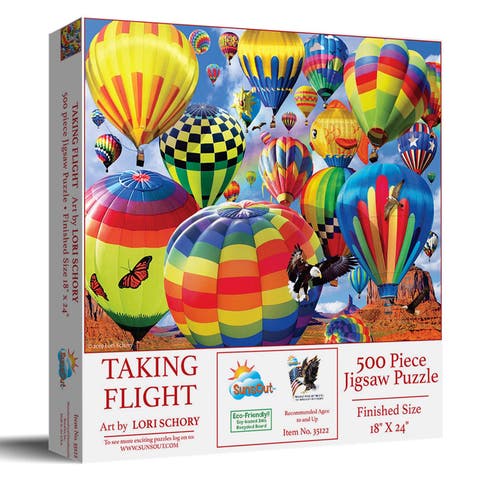 Taking Flight 500 piece Jigsaw Puzzle for Adults