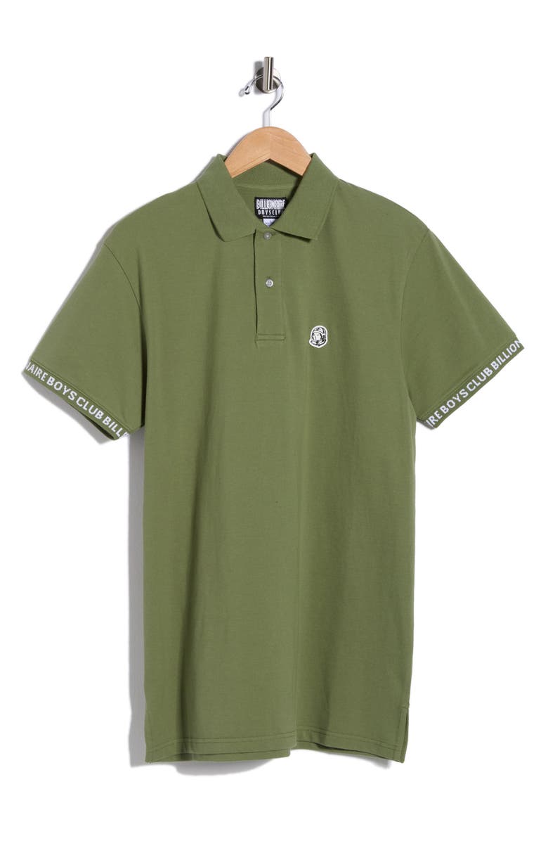 Billionaire Boys Club Cockpit Knit Polo, Main, color, Vineyard Green