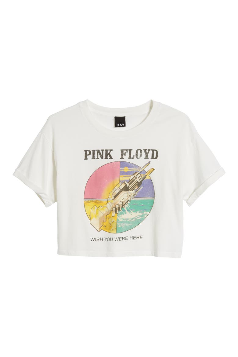 by Daydreamer Pink Floyd Wish You Were Here Tee, Alternate, color, WHITE