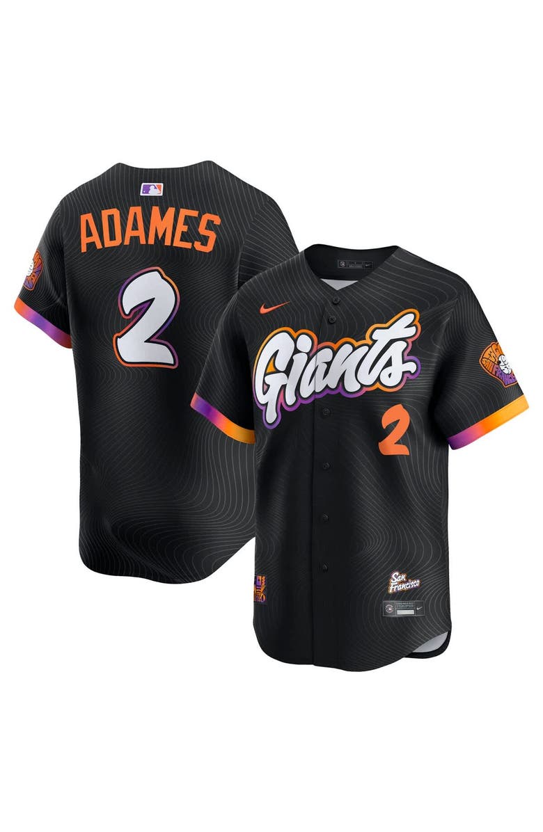 Nike Men's Nike Willy Adames Black San Francisco Giants 2025 City Connect Limited Player Jersey, Main, color, Black