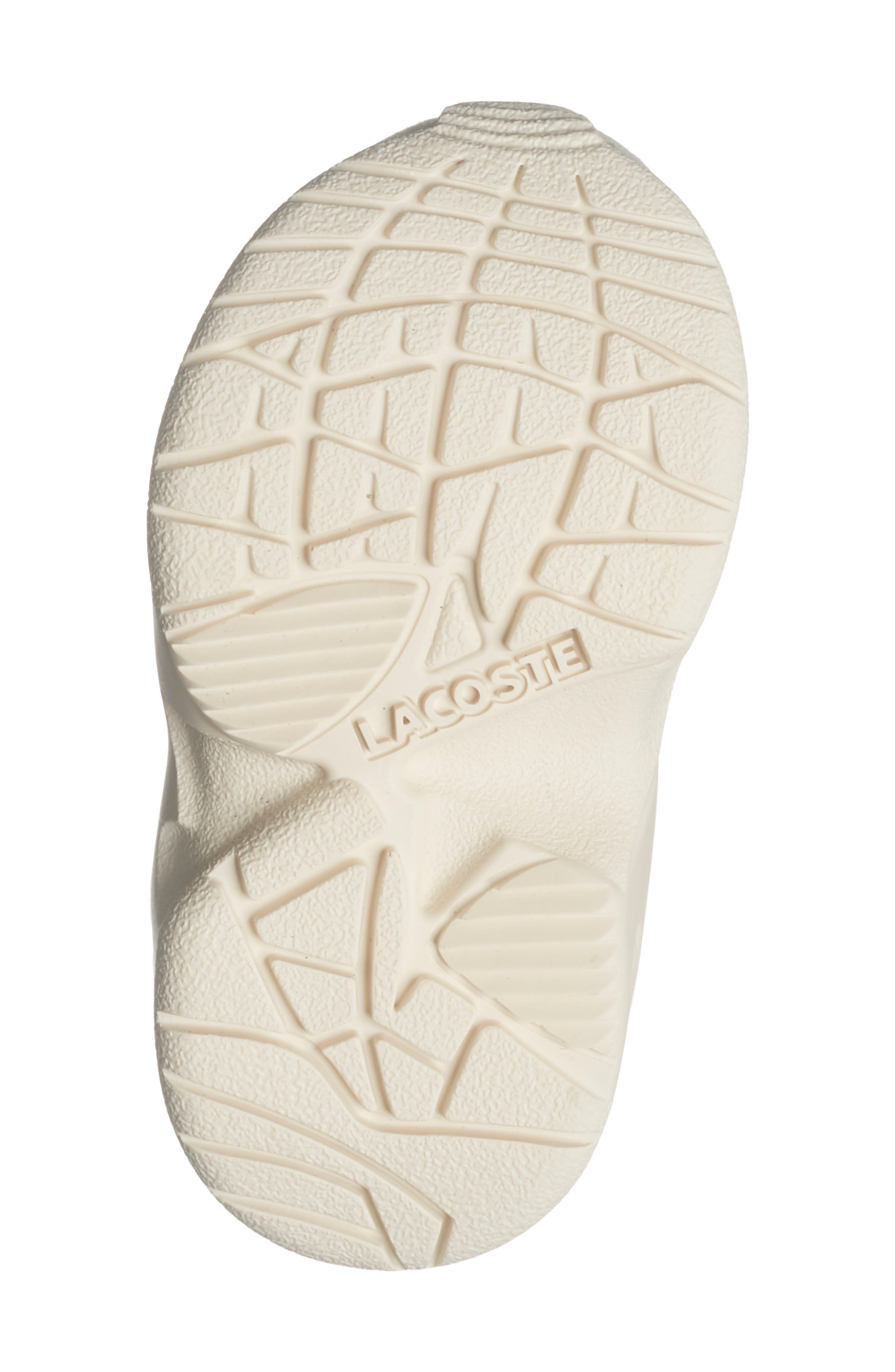 Lacoste Kids' Storm 96 2K Sneaker, Alternate, color, Off White/ Pink