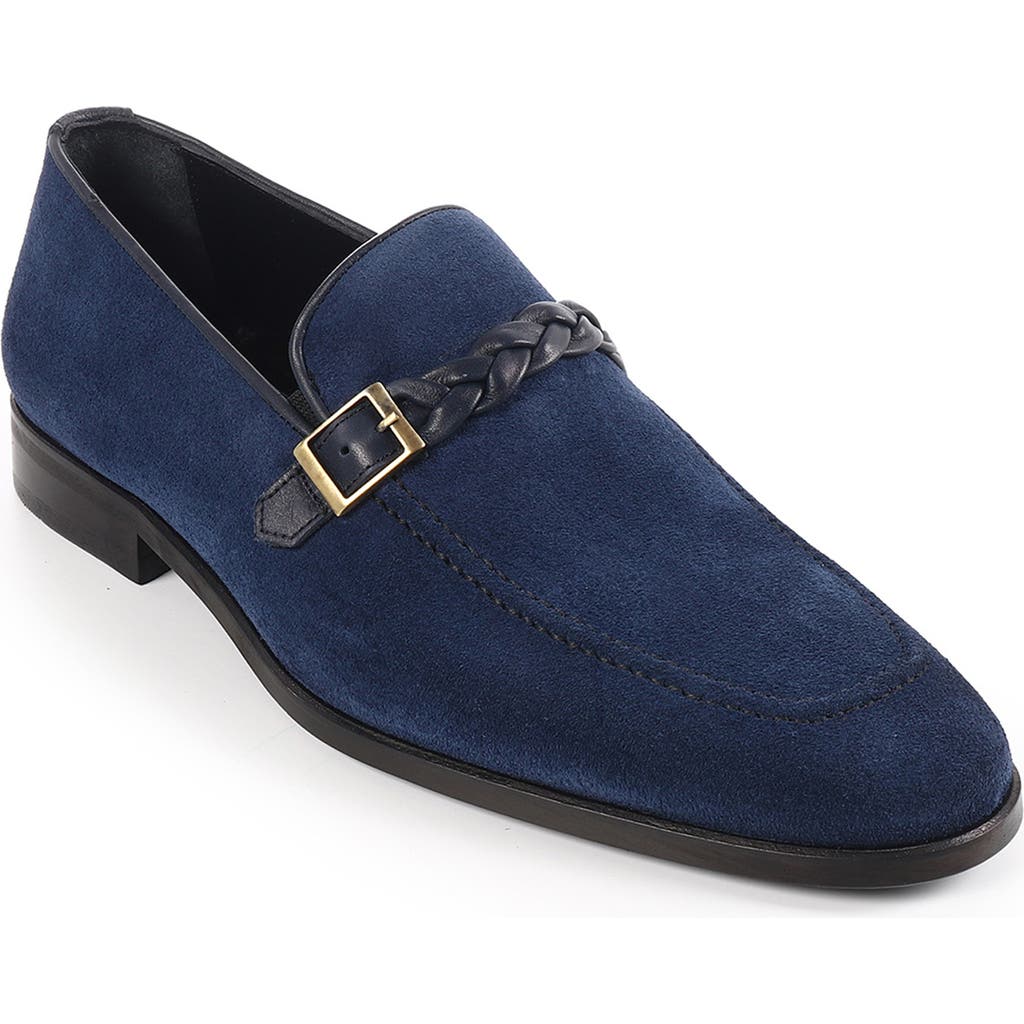 Vellapais Creola Apron Toe Loafer In Blue