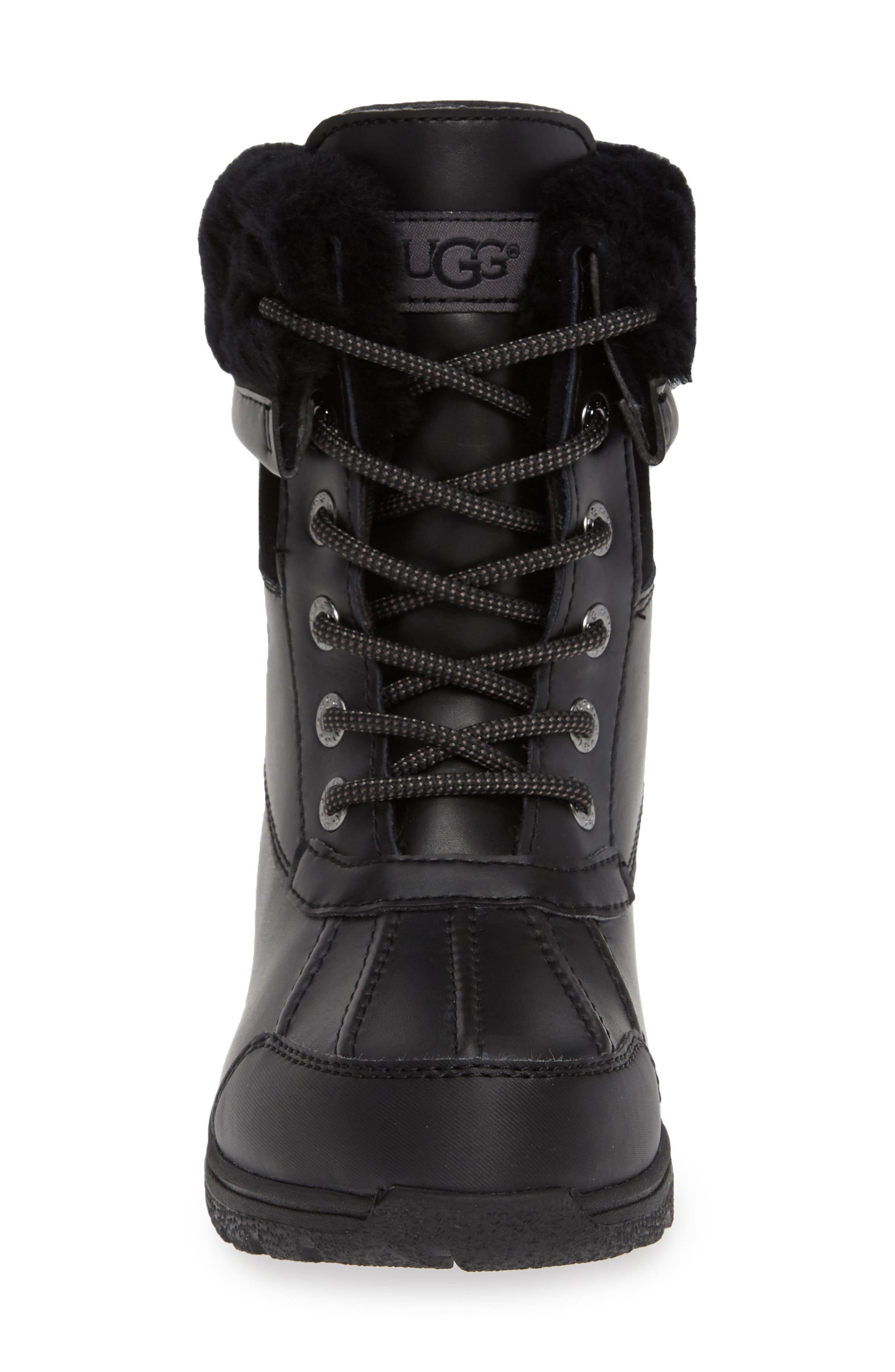 UGG<sup>®</sup> Butte II Waterproof Winter Boot, Alternate, color, Black