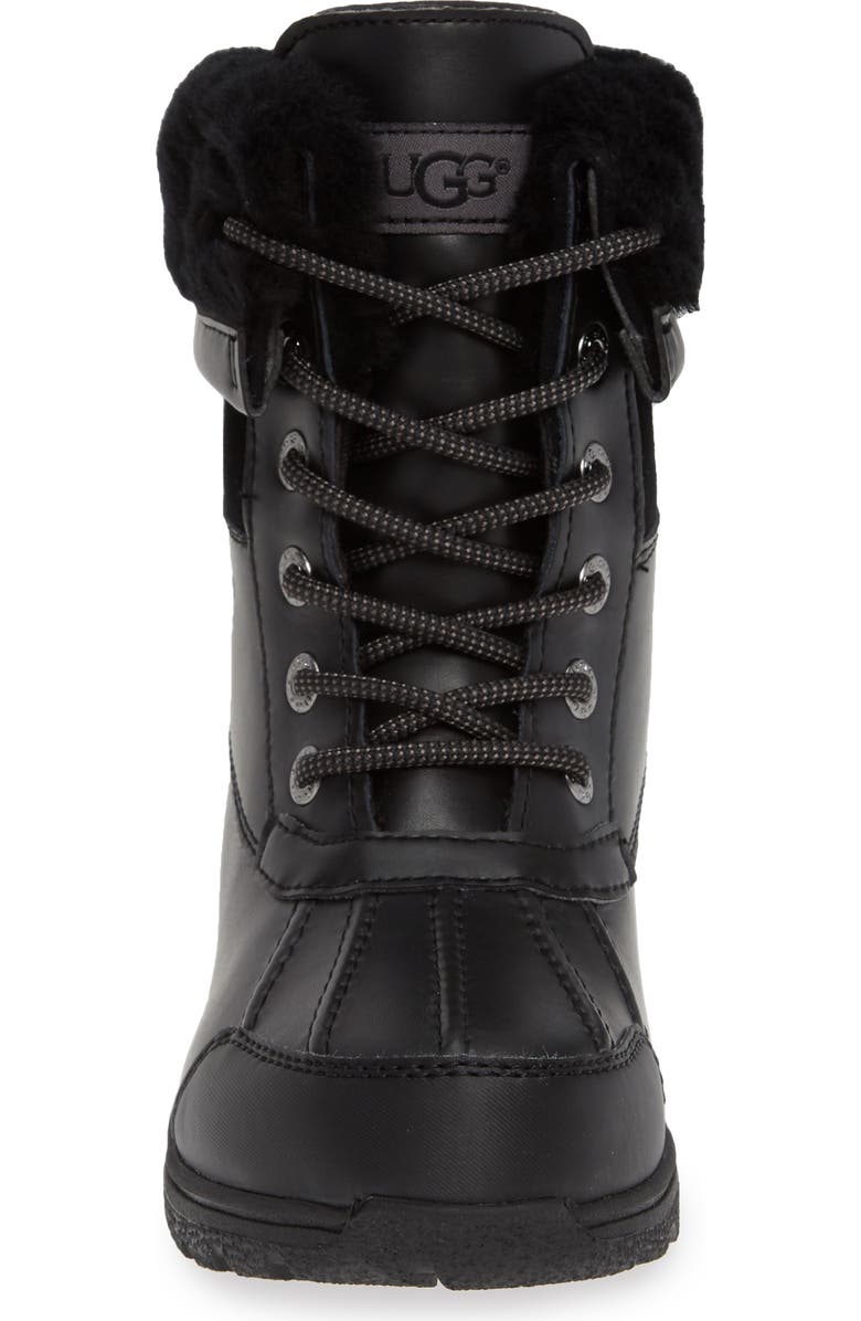 UGG<sup>®</sup> Butte II Waterproof Winter Boot, Alternate, color, Black