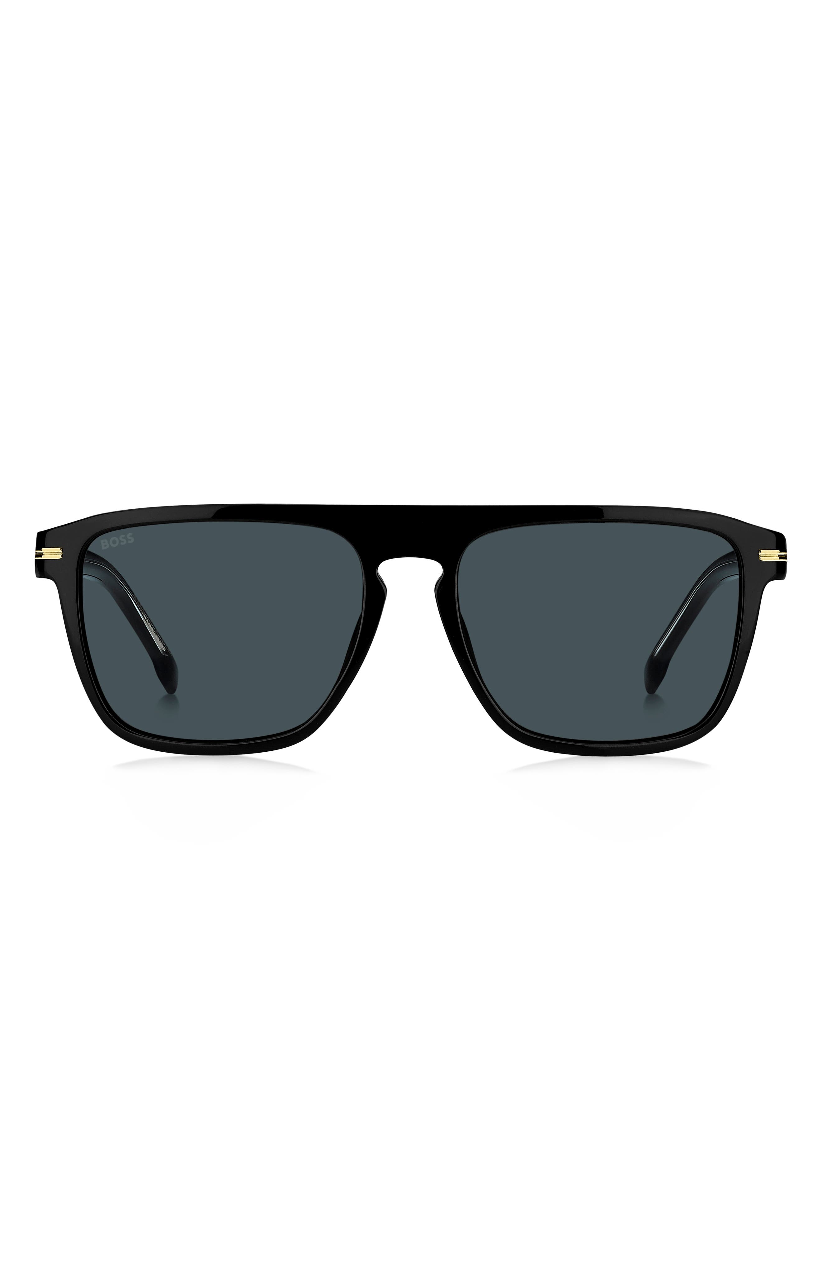 1599/S 56mm Rectangle Flat Top Sunglasses
