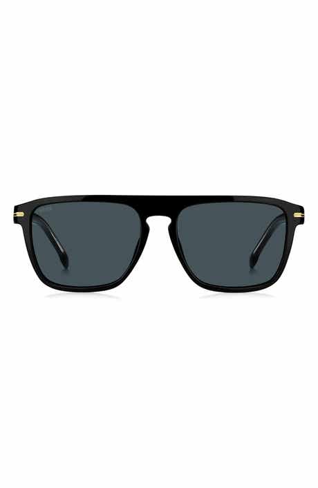 1599/S 56mm Rectangle Flat Top Sunglasses
