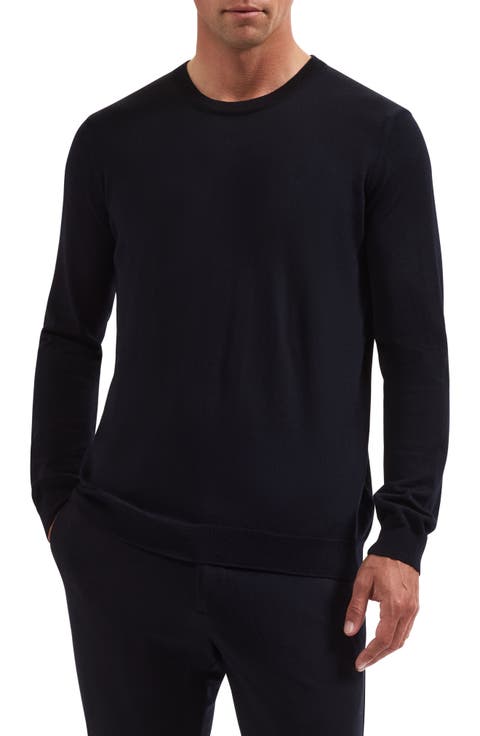 William Merino Wool Crewneck Sweater