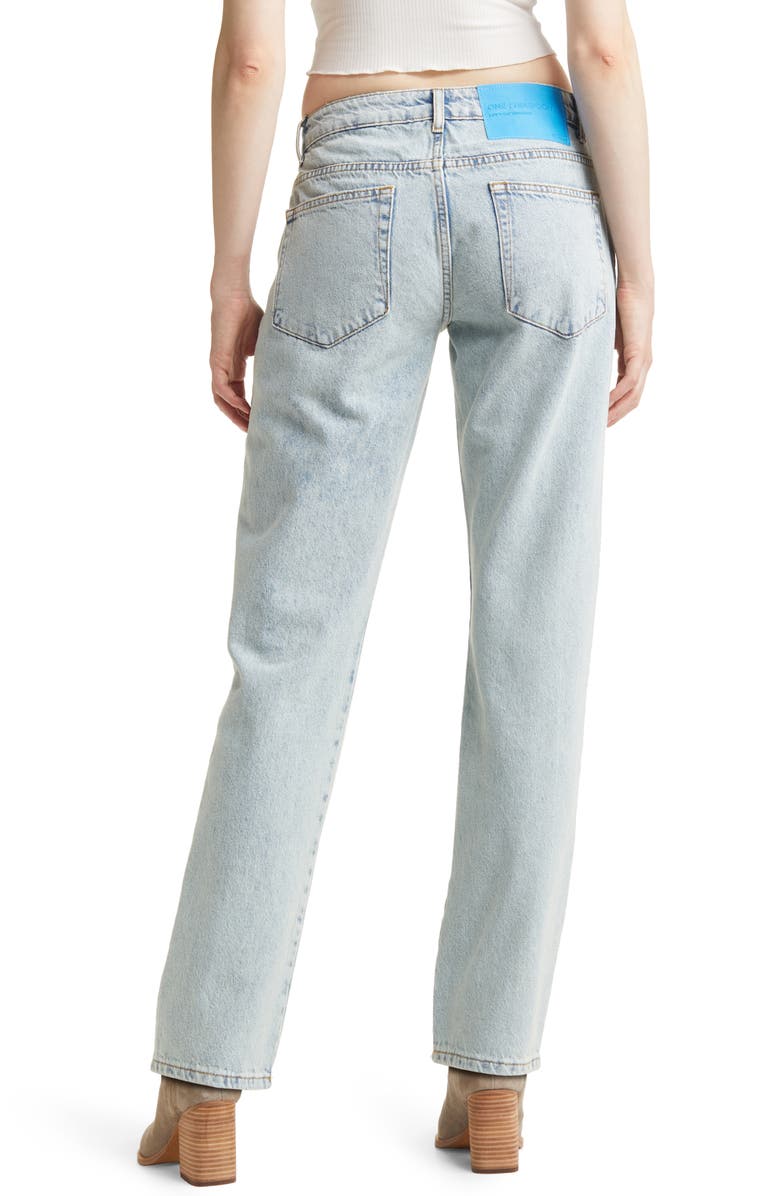 One Teaspoon Kansas Acid Trucker Low Rise Jeans, Alternate, color, 