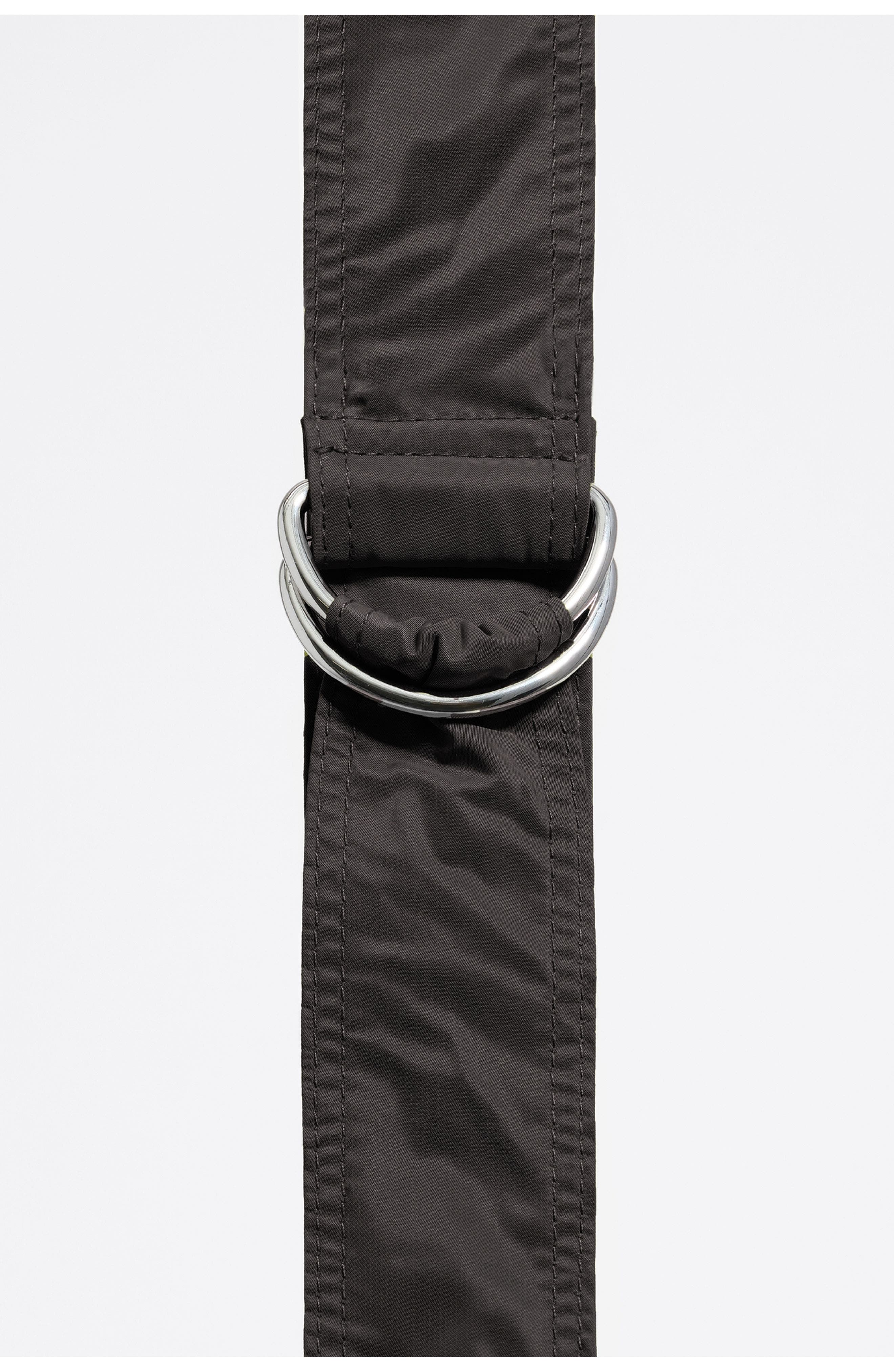 Bimba y Lola Large Moon Bag, Alternate, color, Charcoal