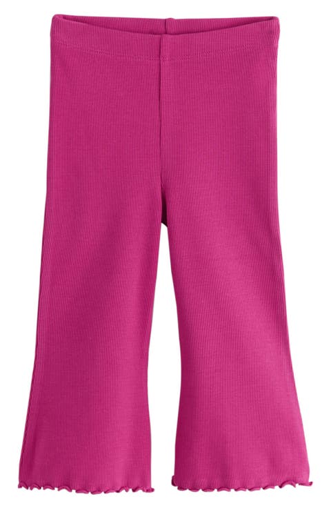 Kids' Ribbed Flared Leggings