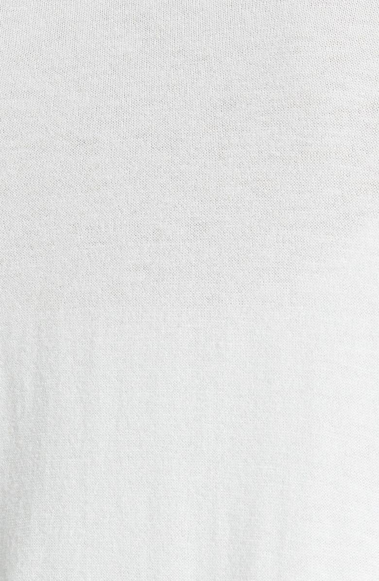Halogen<sup>®</sup> Side Slit V-Neck Tunic Sweater, Alternate, color, Blue Flow