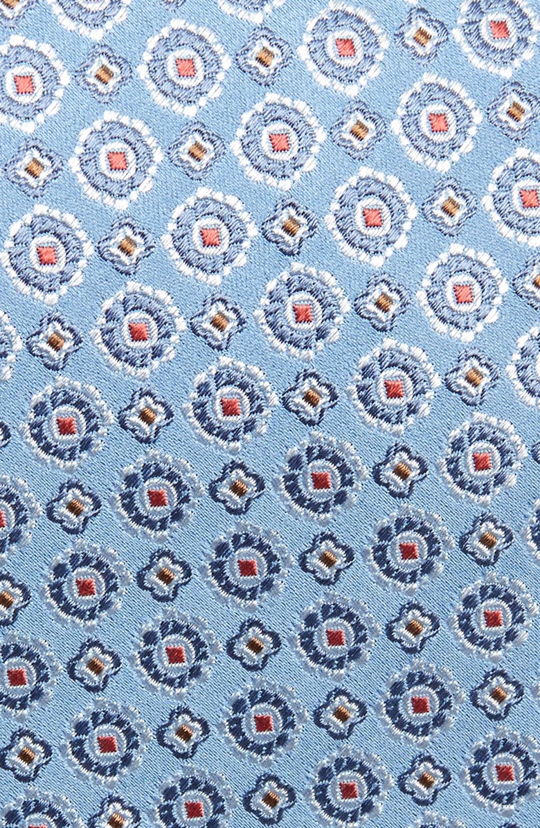 Eton Circle Medallion Silk Tie, Alternate, color,