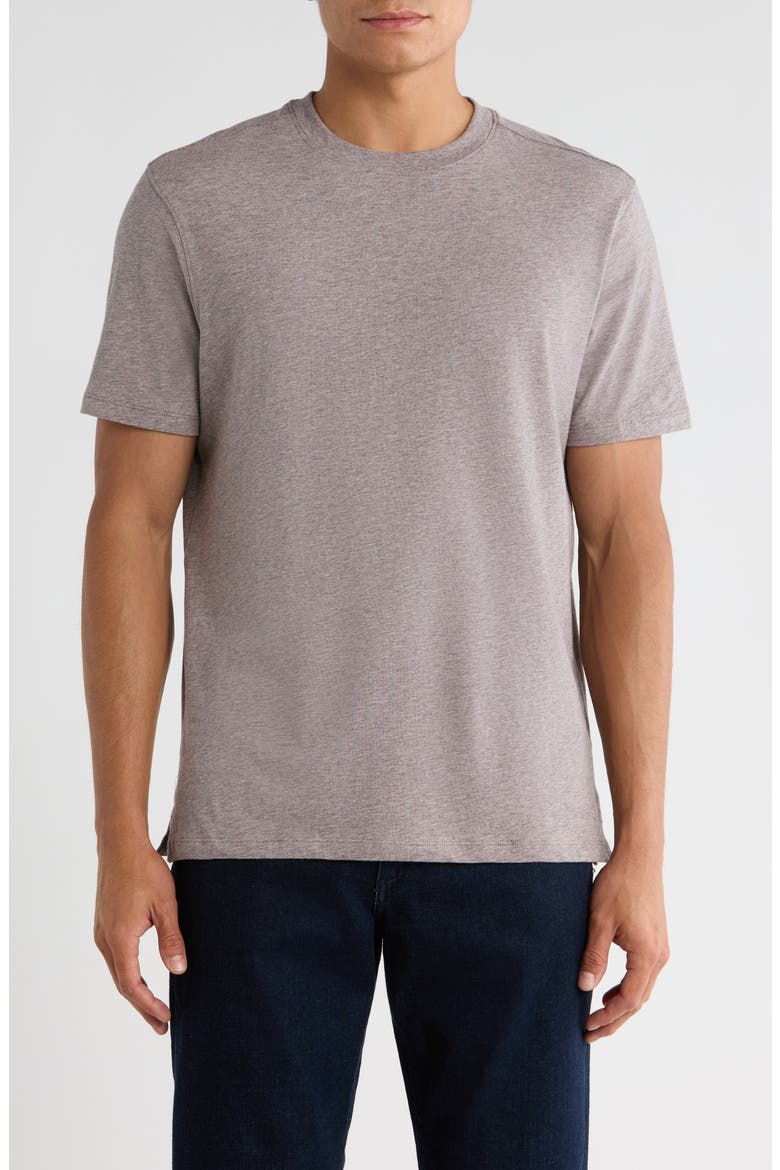 Colson Mélange Stretch Pima Cotton T-Shirt, Main, color, DUSTY ROSE
