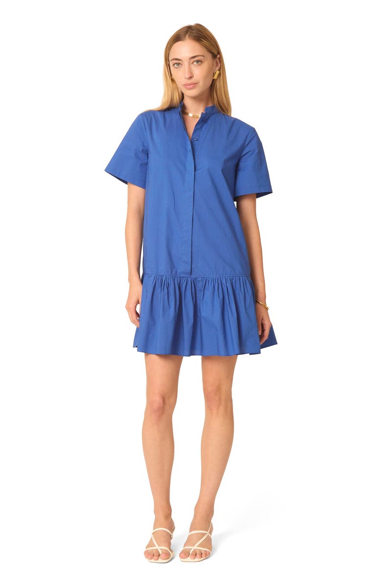 Gilner Farrar Ollivette Dress, Main, color, Azure
