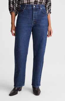 Madewell Curvy Pieced Barrel Jeans
