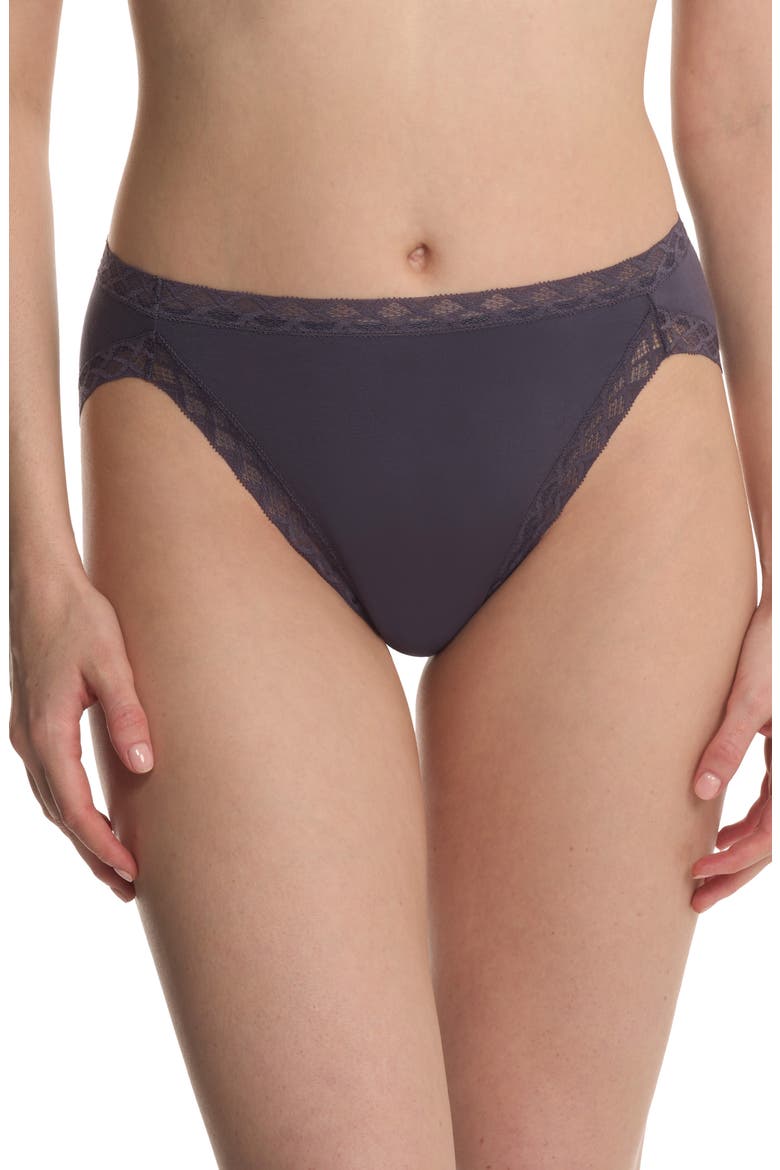 Bliss Cotton French Cut Briefs, Main, color, GREYSTONE