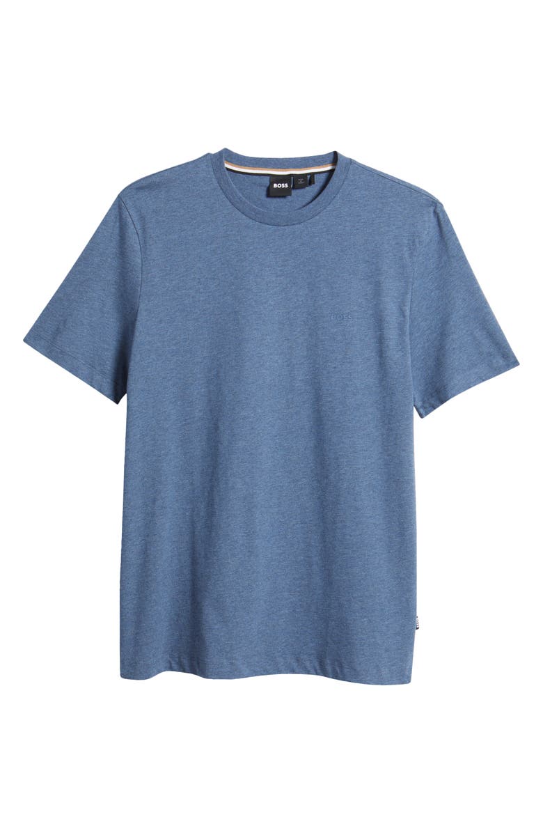 BOSS Thompson Solid T-Shirt, Alternate, color, Dusty Blue