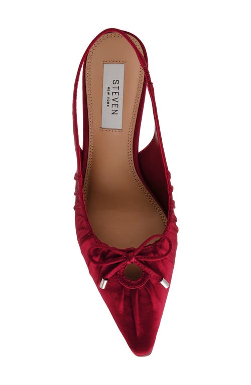 STEVEN NEW YORK STEVEN NEW YORK BLUME POINTED TOE SLINGBACK PUMP 