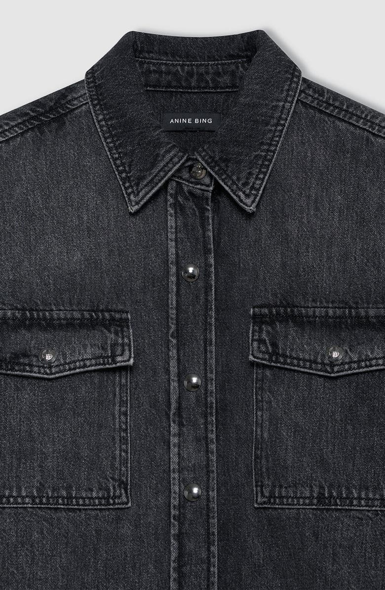 ANINE BING Paxton Shirt, Alternate, color,