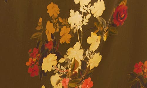 Ted Baker Amber Bow Sleeveless Maxi Dress In Brown