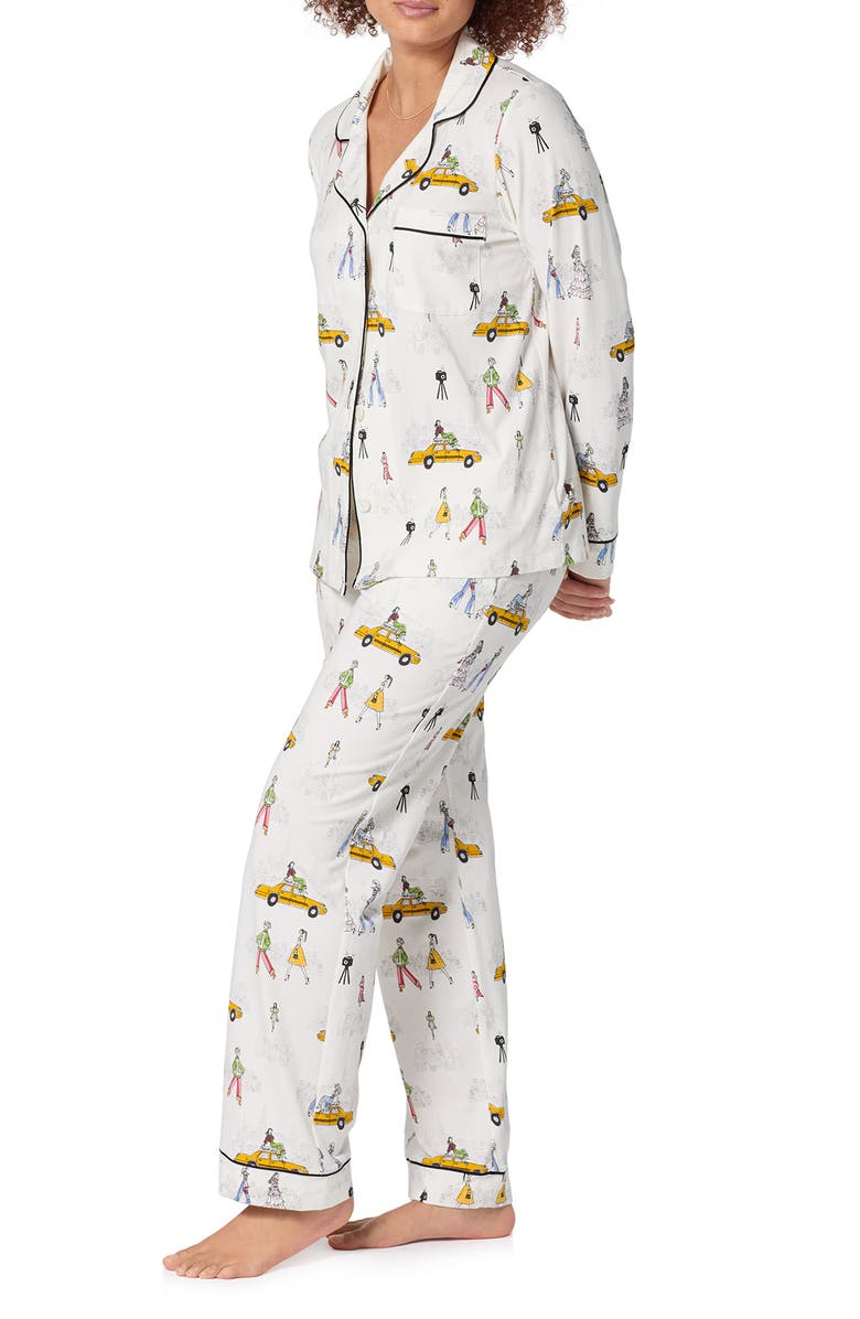 BedHead Pajamas Print Pajamas, Alternate, color, Fashion Week