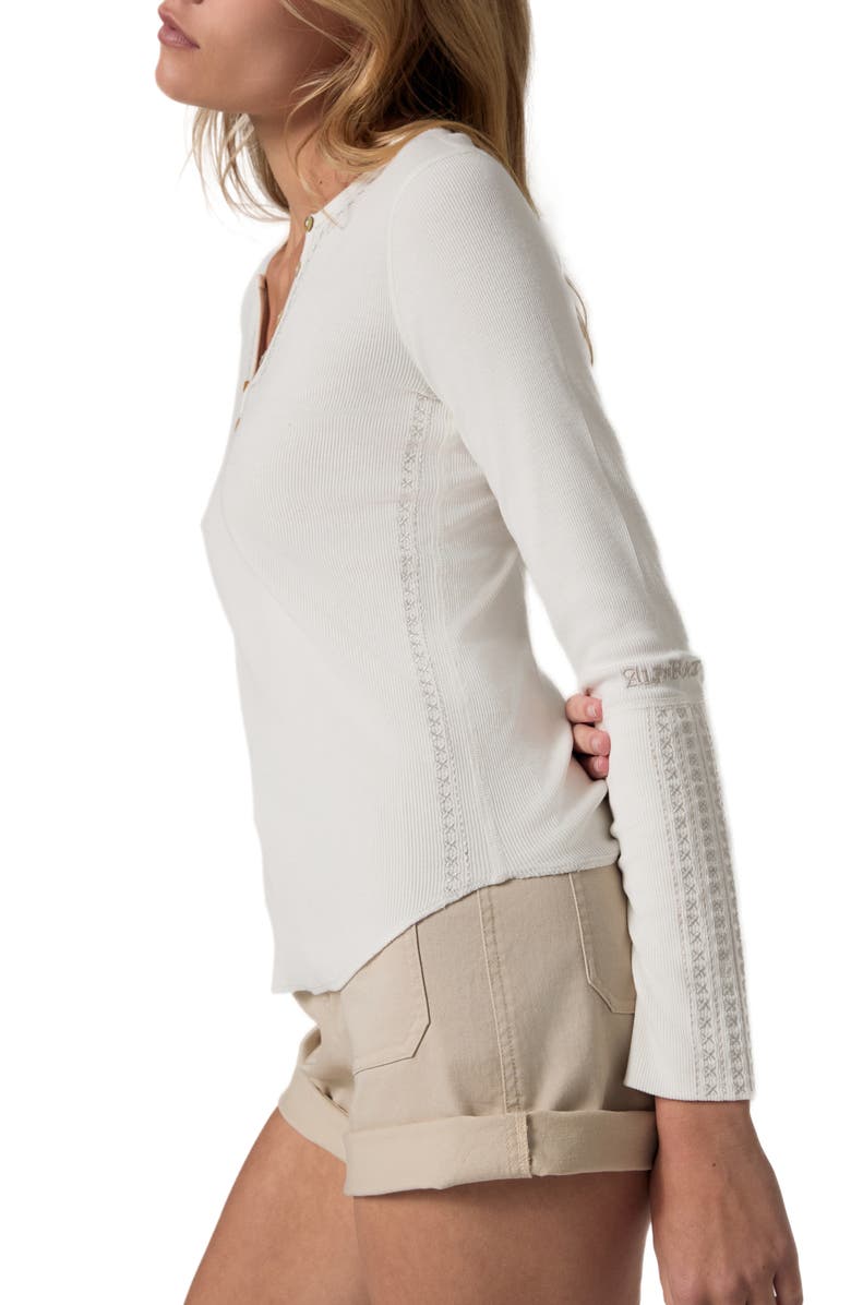 Alp N Rock Lyla Organic Cotton Blend Henley Top, Alternate, color, 