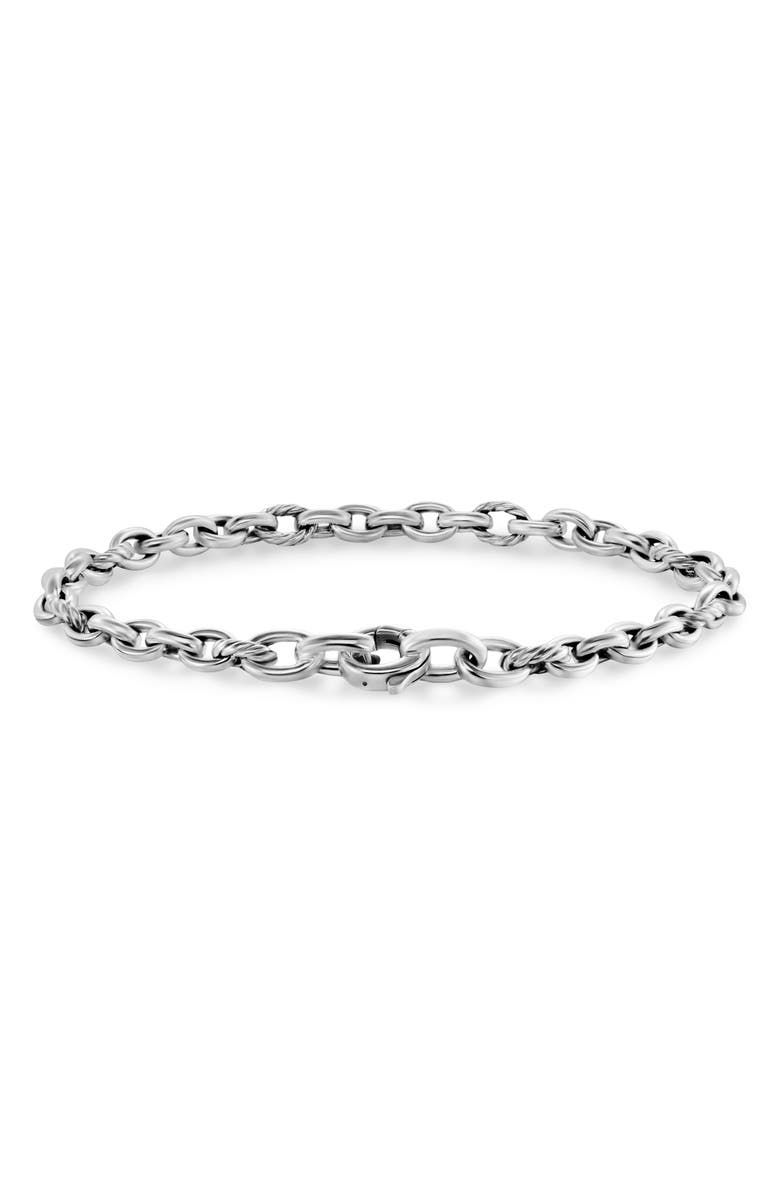 David Yurman Mercer<sup>®</sup> Petite Chain Bracelet in Sterling Silver, 4.5mm, Alternate, color, Silver