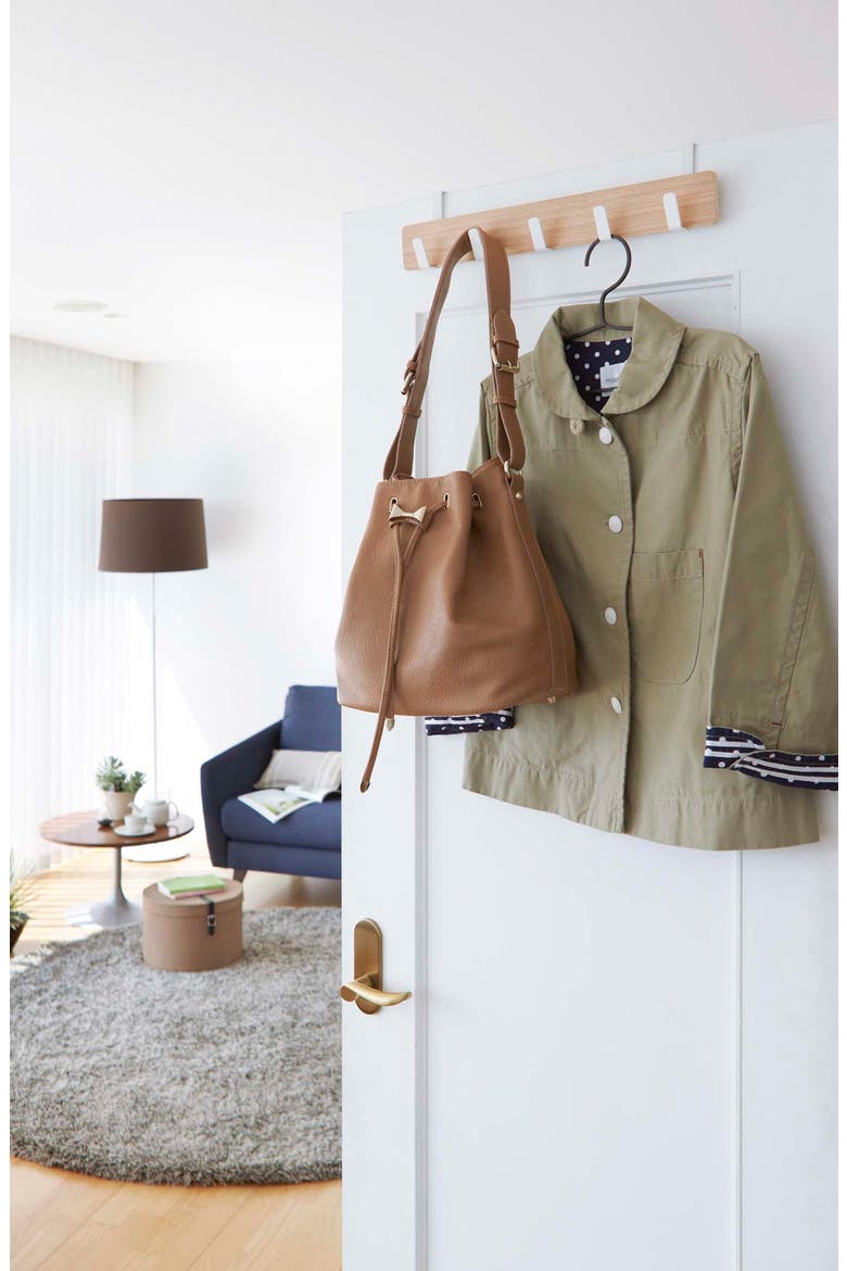 Over Door Rack, Alternate, color, ASH