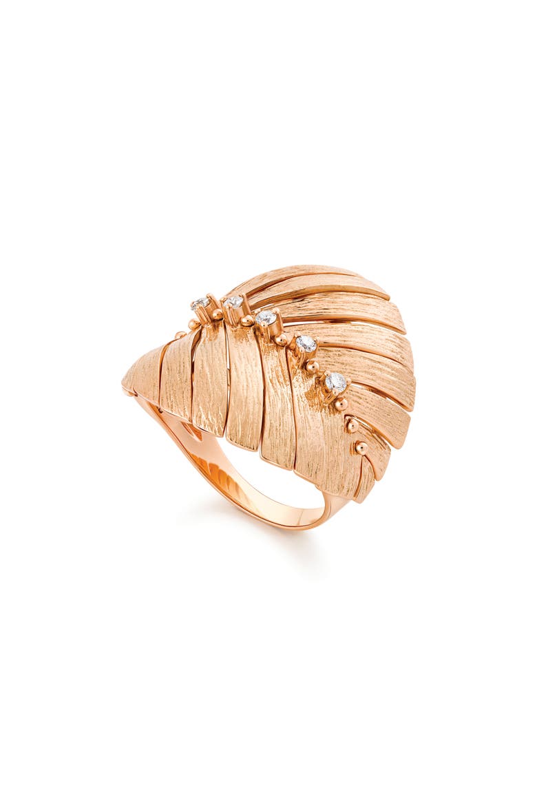 Bahia Diamond Ring, Main, color, 18K PINK GOLD