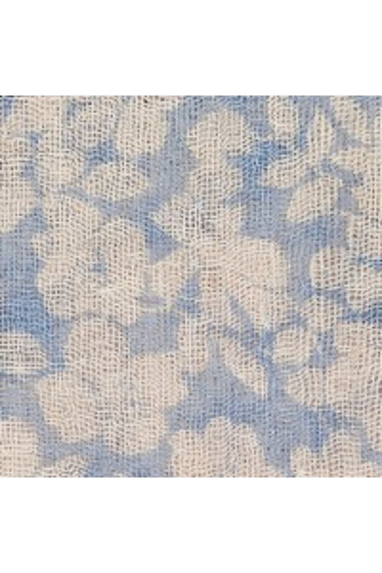Dalia Floral Print Scarf, Alternate, color, Sky Blue