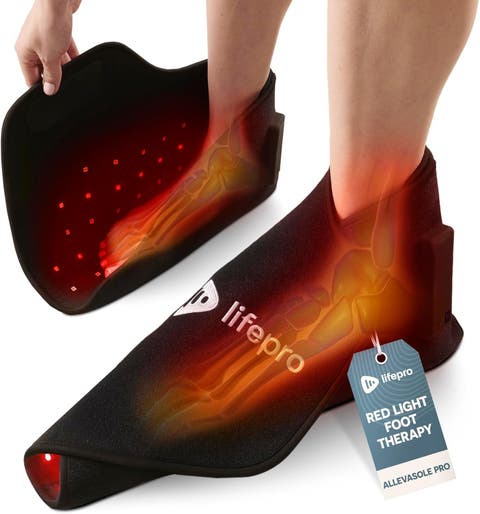 Allevasole Red Light Therapy Wrap for Ankle & Feet  660nm 850nm Infrared Device