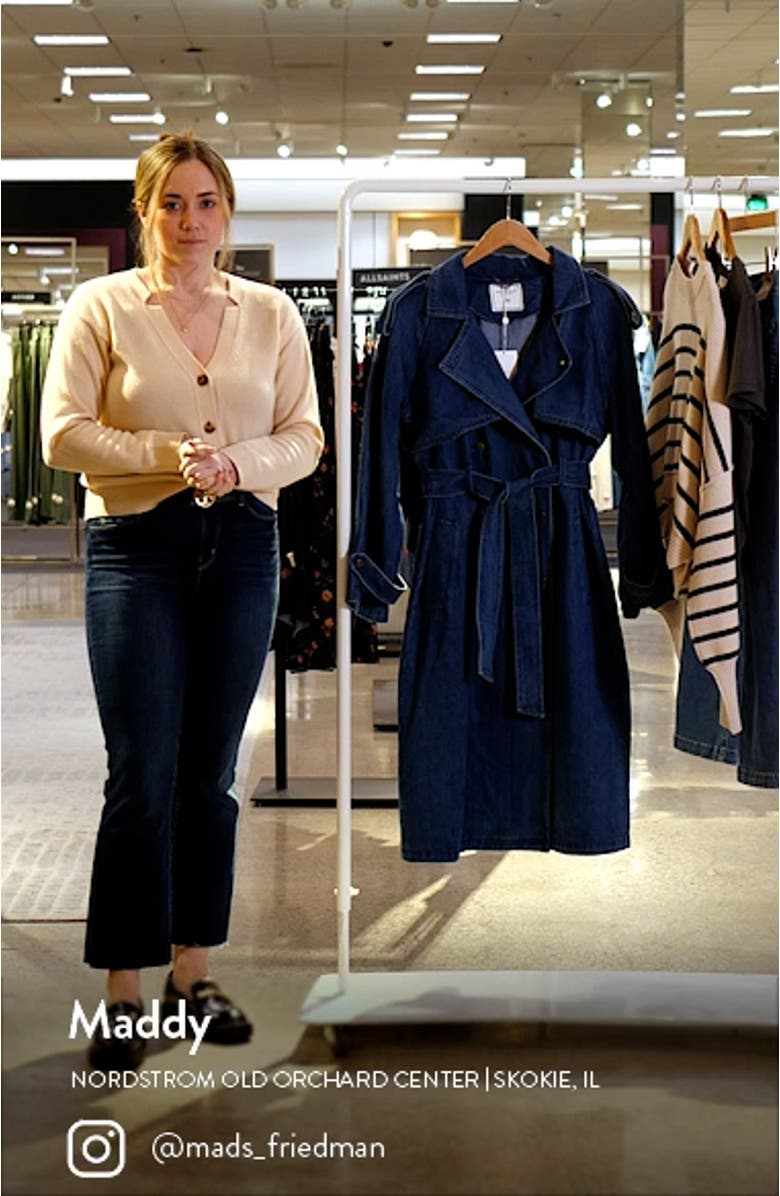 Wild Skies Denim Trench Coat, sales video thumbnail