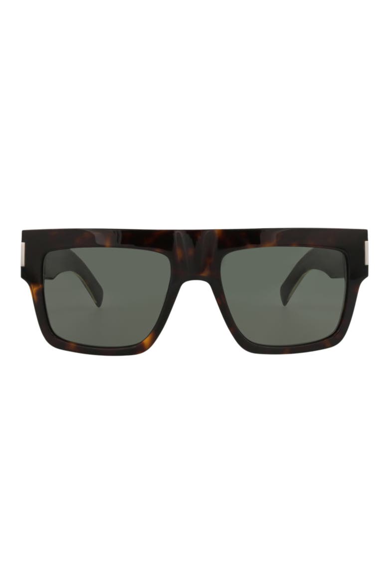 55mm Square Sunglasses, Main, color, HAVANA HAVANA GREY