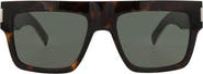 Saint Laurent 55mm Square Sunglasses